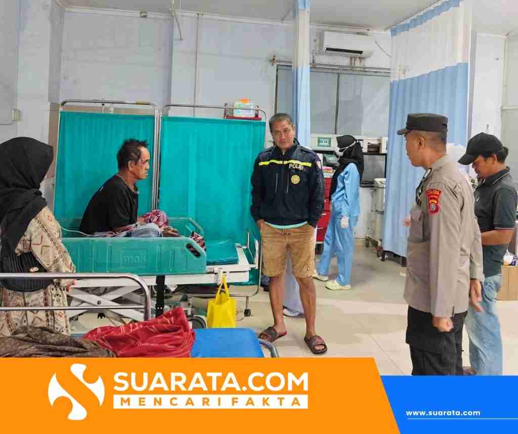 Terseret Arus Sungai Lantora, Warga Polewali Selamat Berkat Kesigapan Warga