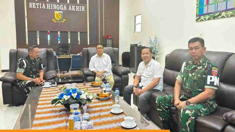 PWI Sulsel dan Pomdam Hasanuddin Siap Bangun Kemitraan Strategis