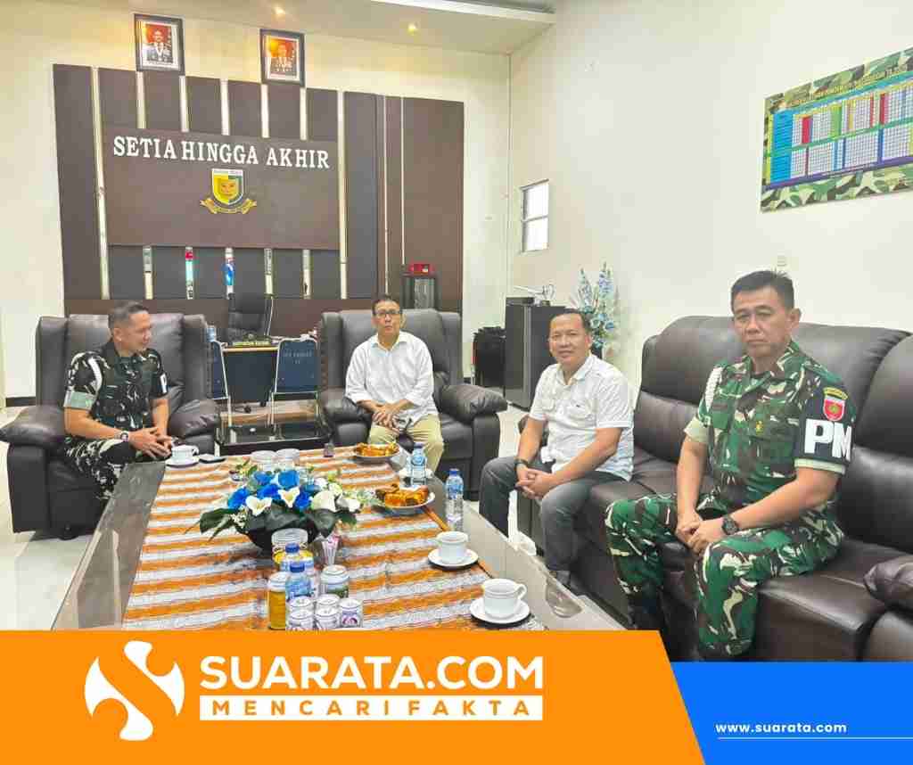 PWI Sulsel dan Pomdam Hasanuddin Siap Bangun Kemitraan Strategis
