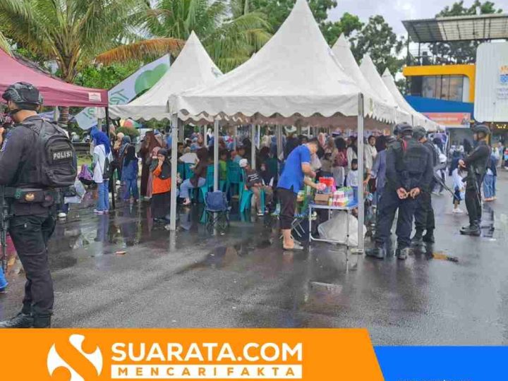 Jaga Kamtibmas, Brimob Sulsel Intensif Patroli di Titik Keramaian Parepare