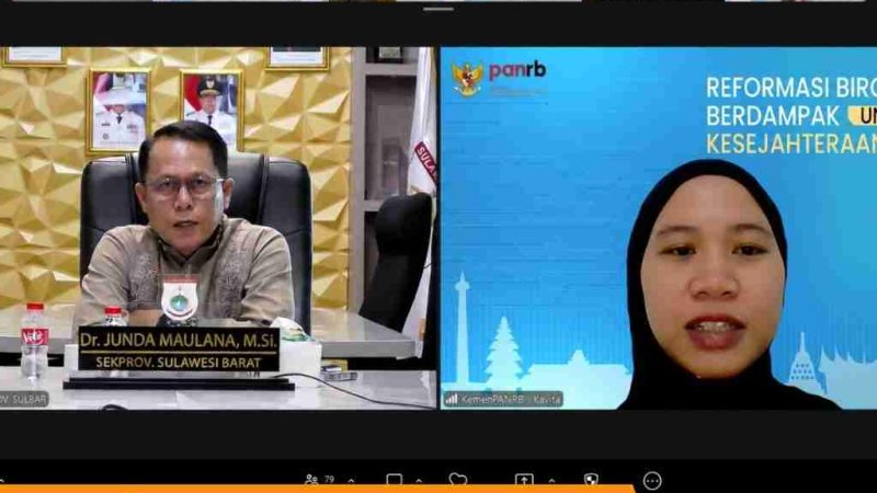 Tindak Lanjut Rekomendasi Evaluasi, Biro Organisasi Setda Sulbar Mantapkan Strategi Peningkatan Nilai SAKIP