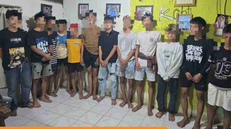 Dipicu Tantangan Instagram, 14 Remaja Diamankan Terkait Penganiayaan di Binuang