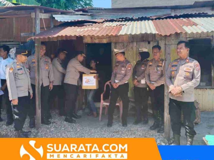 Berikan Manfaat Semangat Hari Bhayangkara Ke-80, Polres Parepare Salurkan Bantuan Sosial bagi Keluarga Pra Sejahtera