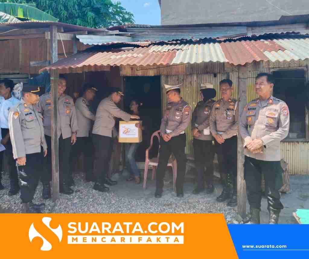 Berikan Manfaat Semangat Hari Bhayangkara Ke-80, Polres Parepare Salurkan Bantuan Sosial bagi Keluarga Pra Sejahtera