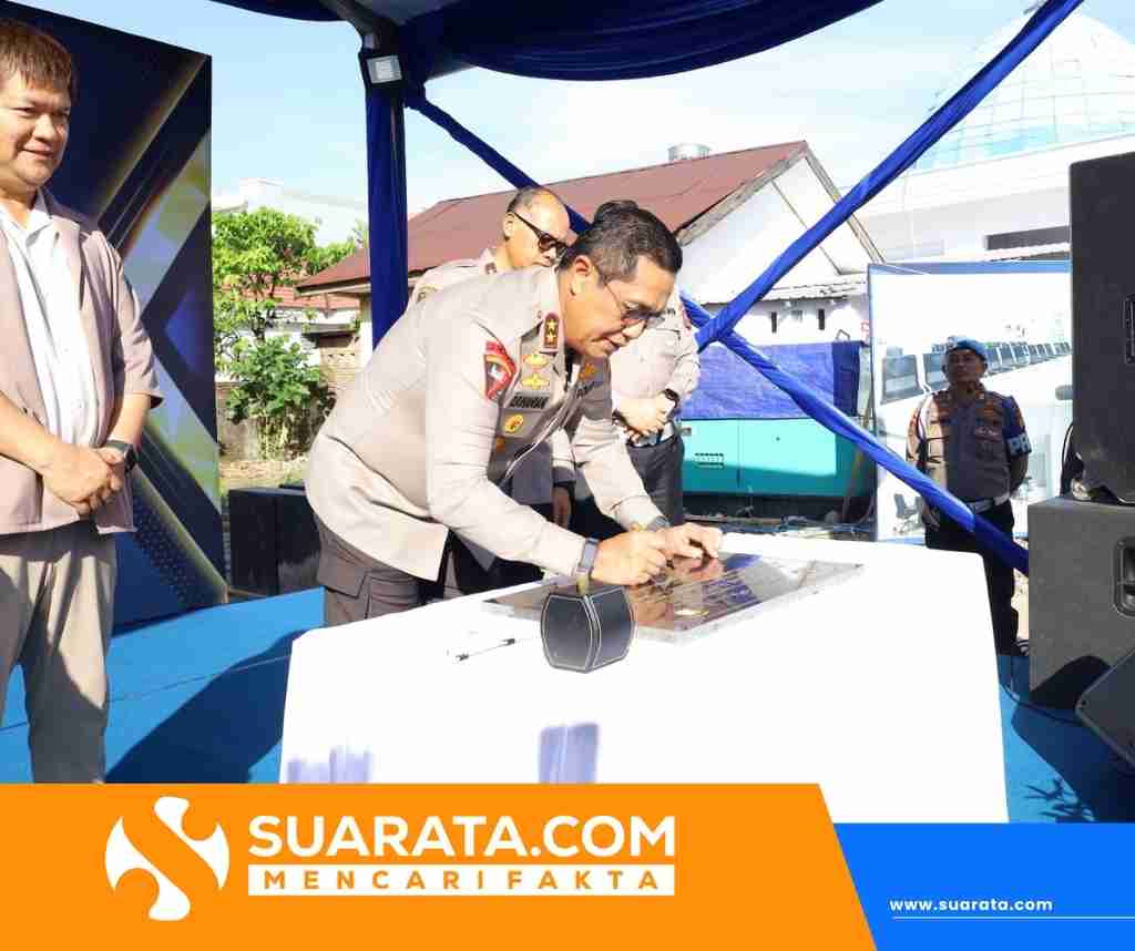 Kapolda Sulsel Letakkan Batu Pertama Pembangunan Gedung BPKB Prototype Ditlantas Polda Sulsel, Wujudkan Layanan Modern dan Transparan