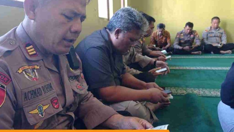 Doakan Keselamatan Masyarakat, Personel Polres Parepare Kembali Gelar Zikir dan Yasinan Bersama