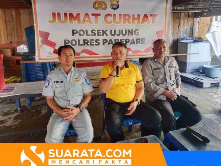 Jumat Curhat Polsek Ujung Jadi Ruang Dialog Warga Lapadde, Berbagai Persoalan Kamtibmas Mengemuka