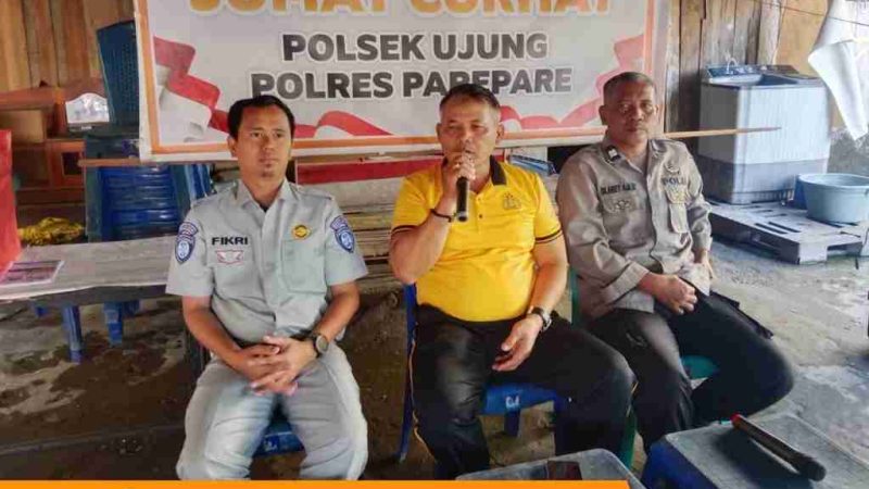 Jumat Curhat Polsek Ujung Jadi Ruang Dialog Warga Lapadde, Berbagai Persoalan Kamtibmas Mengemuka