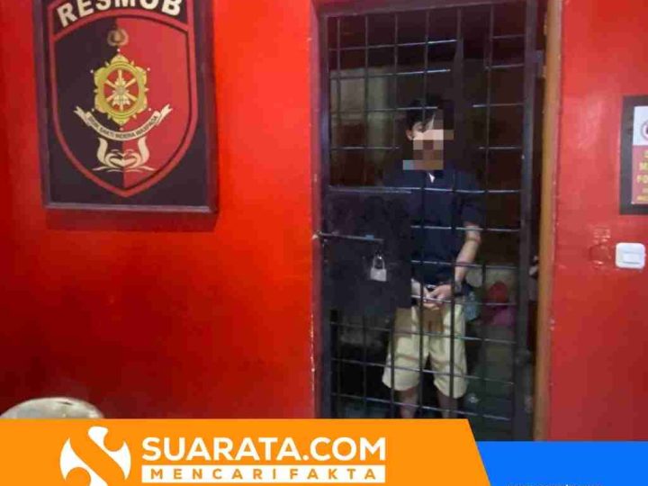 Polresta Mamuju Amankan Terduga Pelaku Curanmor dan Pencurian Kotak Amal