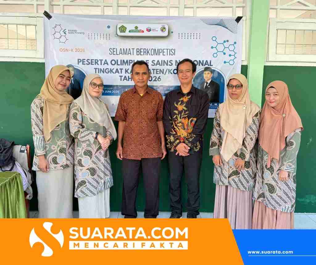 MAN Pinrang Lepas Peserta OSN 2026, Kepala Madrasah Tekankan Prestasi dan Karakter