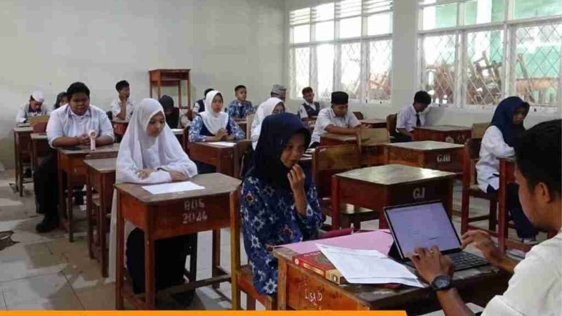 Menuju Generasi Madrasah Unggul, MAN Pinrang Laksanakan Tes Seleksi Peserta Didik Baru Jalur Reguler