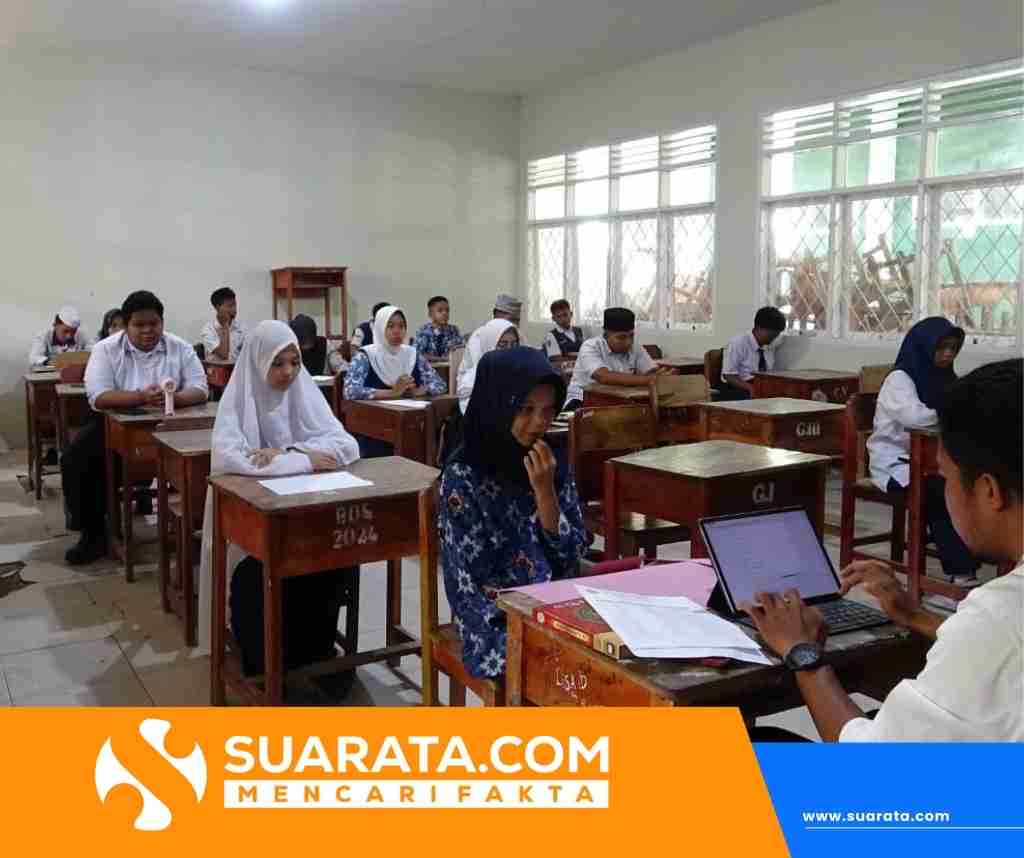 Menuju Generasi Madrasah Unggul, MAN Pinrang Laksanakan Tes Seleksi Peserta Didik Baru Jalur Reguler
