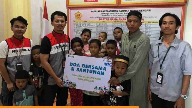 Pertamina Patra Niaga Regional Sulawesi Hadirkan Kebersamaan Lintas Agama Melalui Program Pertamina Berkah di Kendari