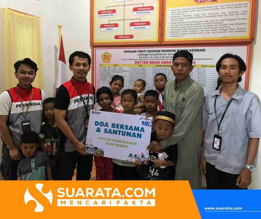 Pertamina Patra Niaga Regional Sulawesi Hadirkan Kebersamaan Lintas Agama Melalui Program Pertamina Berkah di Kendari