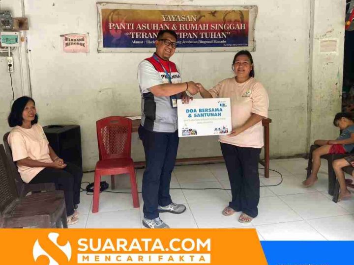 Pertamina Patra Niaga Regional Sulawesi Tebar Semangat Kebersamaan Melalui Pertamina Berkah di Bitung