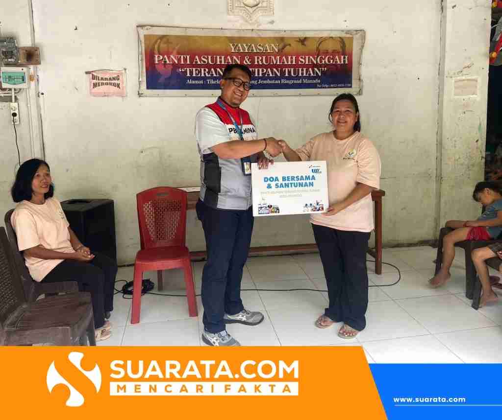 Pertamina Patra Niaga Regional Sulawesi Tebar Semangat Kebersamaan Melalui Pertamina Berkah di Bitung