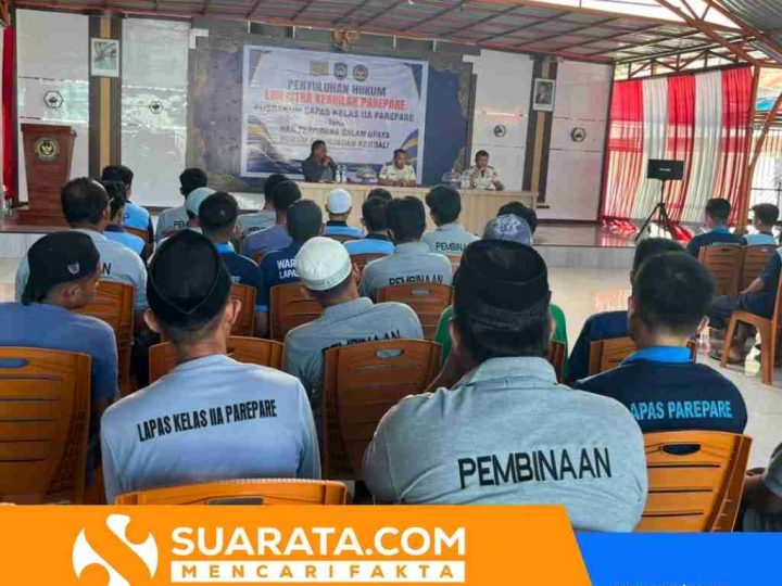 Posbakum Lapas Parepare Gelar Penyuluhan Hukum tentang Hak Terpidana dalam Upaya Hukum Peninjauan Kembali