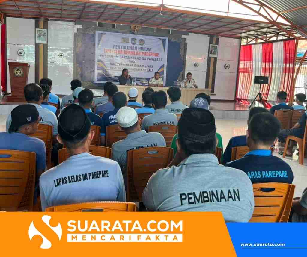 Posbakum Lapas Parepare Gelar Penyuluhan Hukum tentang Hak Terpidana dalam Upaya Hukum Peninjauan Kembali