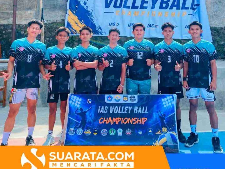 MAN Pinrang Ukir Prestasi, Tim Voli Putra Sabet Juara II di Turnamen IAS Parepare