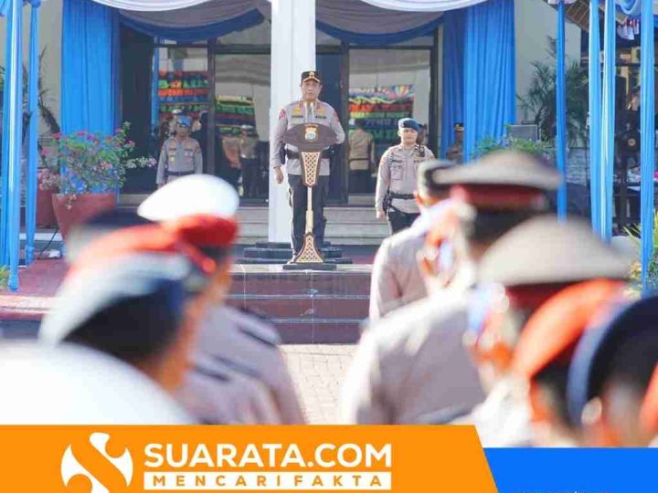 Kapolda Sulsel Pimpin Upacara Laporan Kenaikan Pangkat Personel Polri dan PNS Polri Periode 1 Juli 2026
