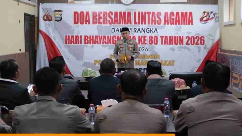 Dari Berbagai Iman, Satu Doa untuk Negeri : Polres Parepare dan FKUB Satukan Harapan di Hari Bhayangkara ke-80