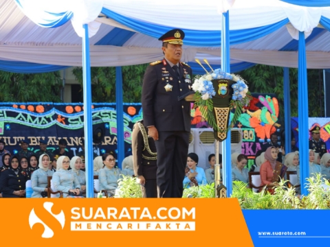 Upacara Hari Bhayangkara ke-80 di Mapolda Sulsel Berlangsung Khidmat, Kapolda Tegaskan Komitmen Penguatan Polri Presisi