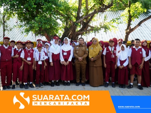 Wali Kota Parepare Tasming Hamid Tinjau MPLS di SMPN 3