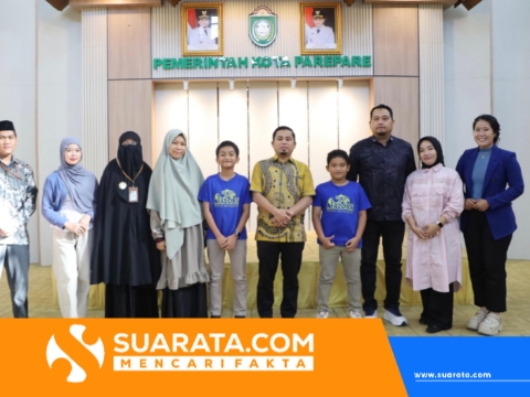 Wali Kota Tasming Hamid Bangga, Dua Pelajar Parepare Siap Harumkan Nama Indonesia di Ajang Internasional Panama