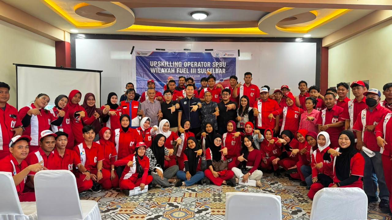 Pertamina Patra Niaga Regional Sulawesi Tingkatkan Kompetensi Operator SPBU melalui Upskilling Bersama Hiswana Migas Pare-Pare