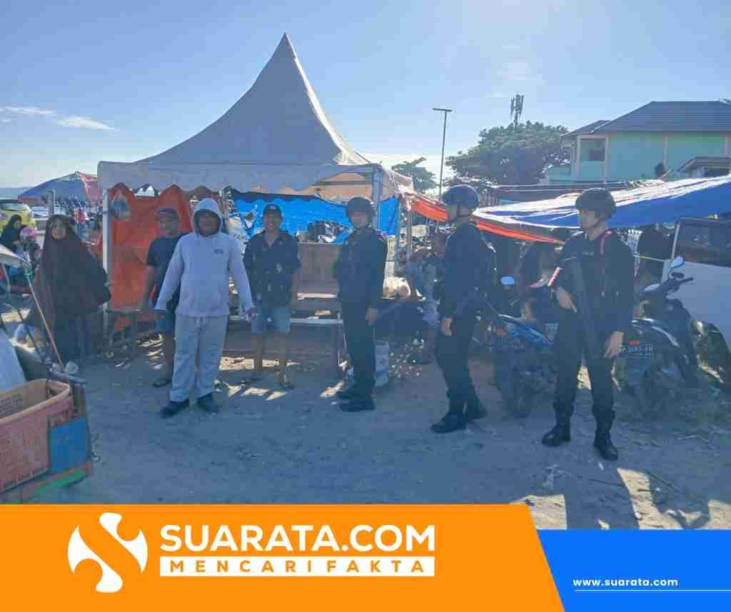 Batalyon B Pelopor Turun ke Lapangan, Ajak Warga Parepare Jaga Kamtibmas