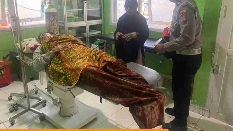 Tabrak Lari di Wonomulyo, Mahasiswa Pengendara Yamaha Fino Alami Luka Wajah