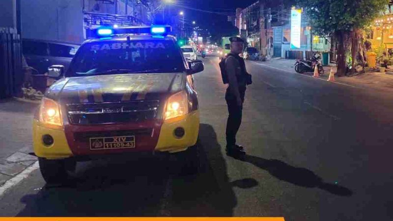 Antisipasi Terjadinya Gangguan Kamtibmas Sat Samapta Gencar Melakukan Patroli di Kota Parepare 