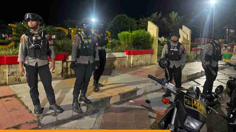 Sat Samapta Polres Polman Gelar Patroli Perintis Presisi, Cegah Premanisme dan Jaga Kamtibmas Tetap Kondusif