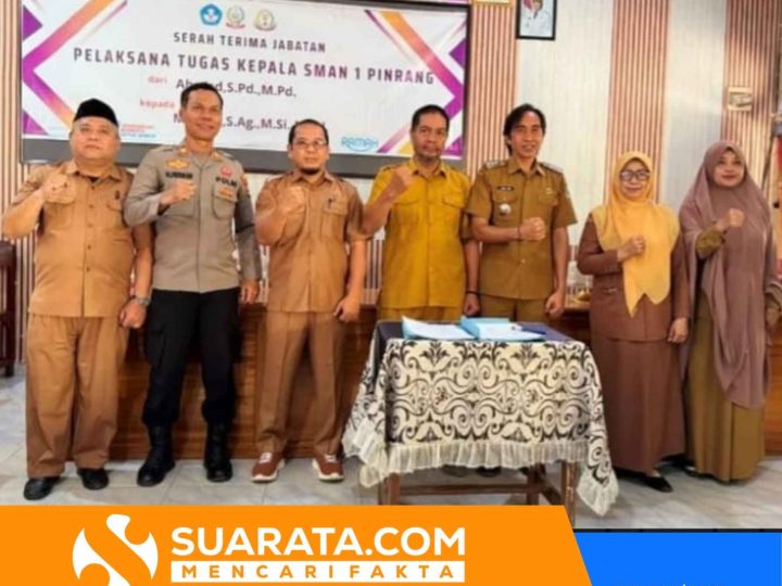 SMAN 1 Pinrang Tata Manajemen Sambut Tahun Ajaran Baru