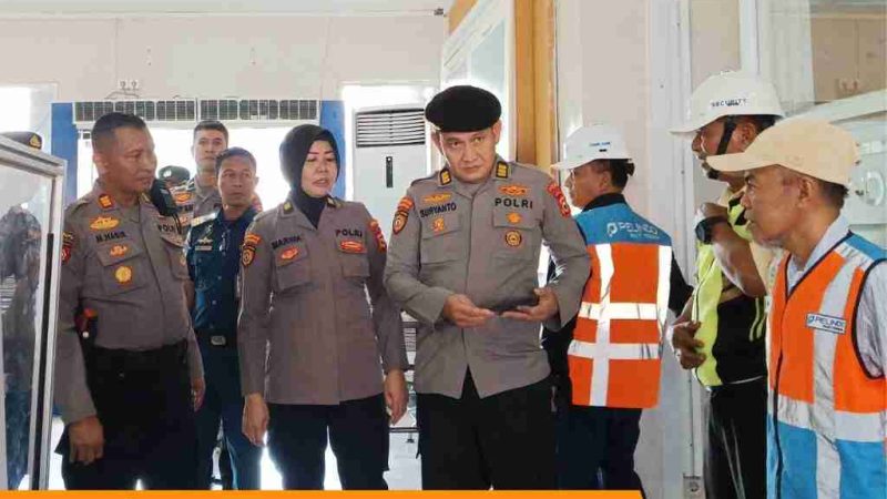 Pastikan Standar Keamanan Obvitnas, Ditpamobvit Polda Sulsel Tinjau KPN Parepare