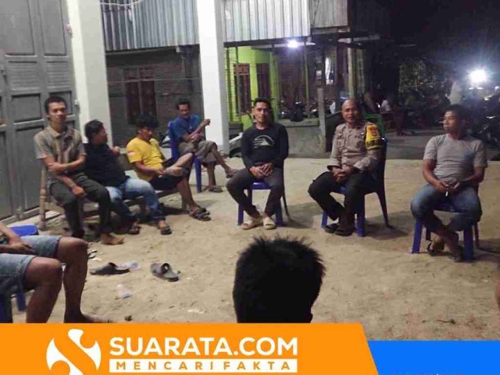Bhabinkamtibmas Polsek Tutar Ajak Warga Waspadai Potensi Kebakaran Hutan dan Jaga Kamtibmas