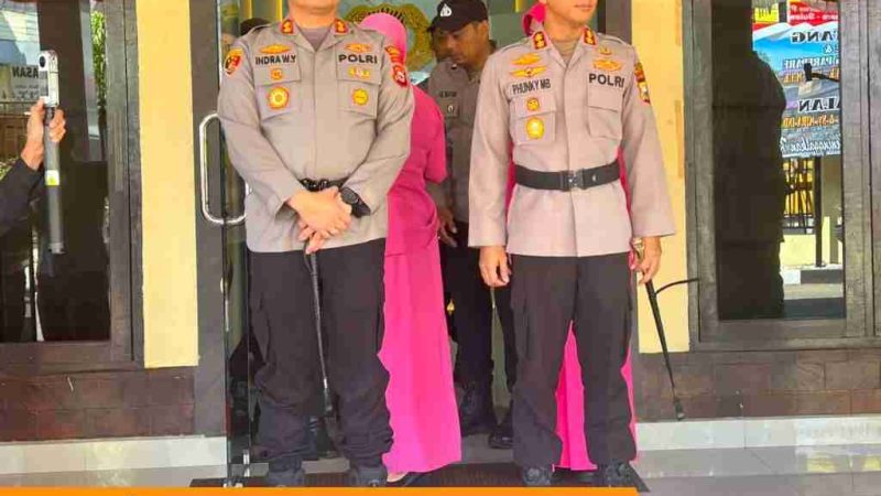 Berpamitan sebagai Kapolres Parepare, AKBP Indra Titip Pesan Jaga Kekompakan