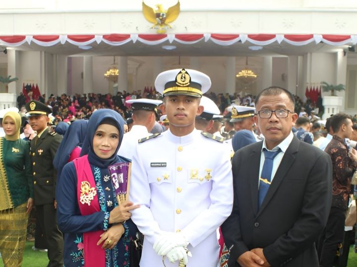 Putra Barru Muhammad Bayu Fadillah Resmi Dilantik Menjadi Perwira Remaja TNI Angkatan Laut