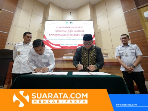 Tasming Hamid Teken Kerja Sama dengan Hidayatullah untuk Tingkatkan Nilai Keagamaan ASN