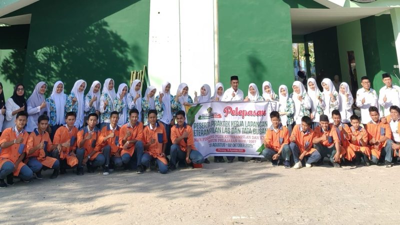 Bekali Keahlian dan Pengalaman, MAN Pinrang Lepas 52 Murid PKL