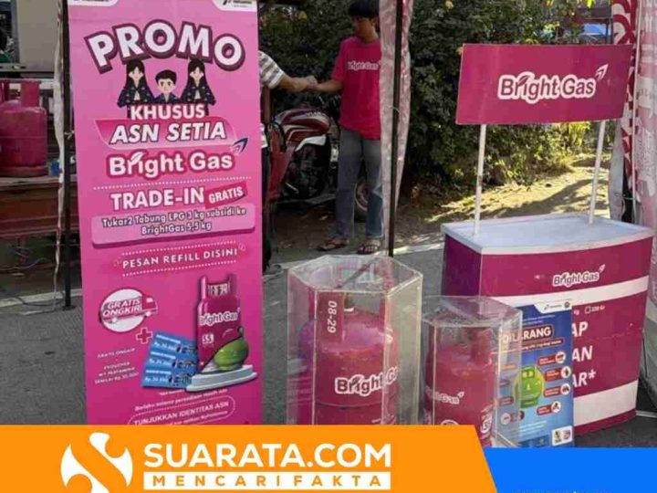 Pertamina Hadirkan Promo BrightGas di Car Free Day, Dukung LPG 3 Kg Tepat Sasaran