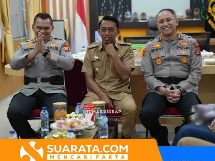 Farewell dan Welcome Kapolres Sidrap, Bupati Syaharuddin Harap Sinergi Terus Diperkuat
