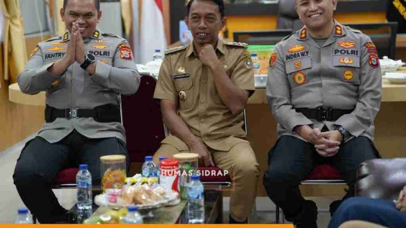 Farewell dan Welcome Kapolres Sidrap, Bupati Syaharuddin Harap Sinergi Terus Diperkuat