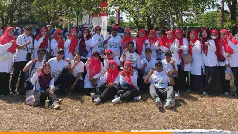 MAN Pinrang Turut Semarakkan Pembukaan Porseni HUT ke-81 RI Tingkat Kabupaten Pinrang