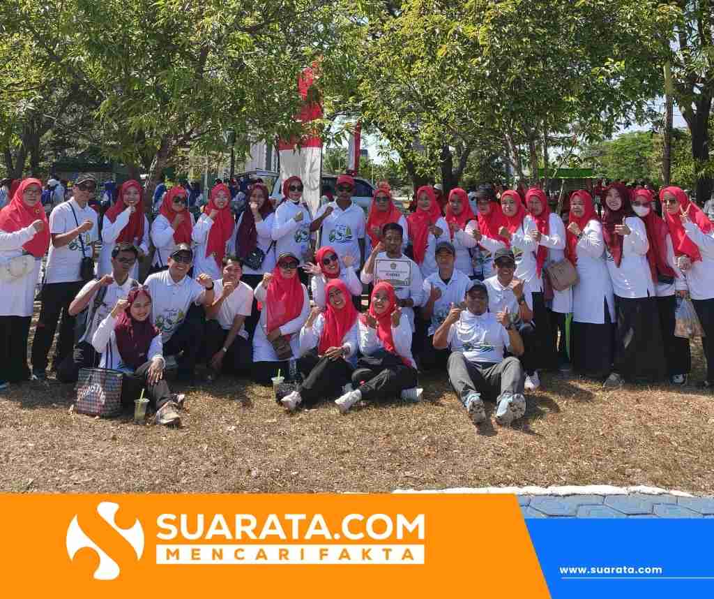 MAN Pinrang Turut Semarakkan Pembukaan Porseni HUT ke-81 RI Tingkat Kabupaten Pinrang