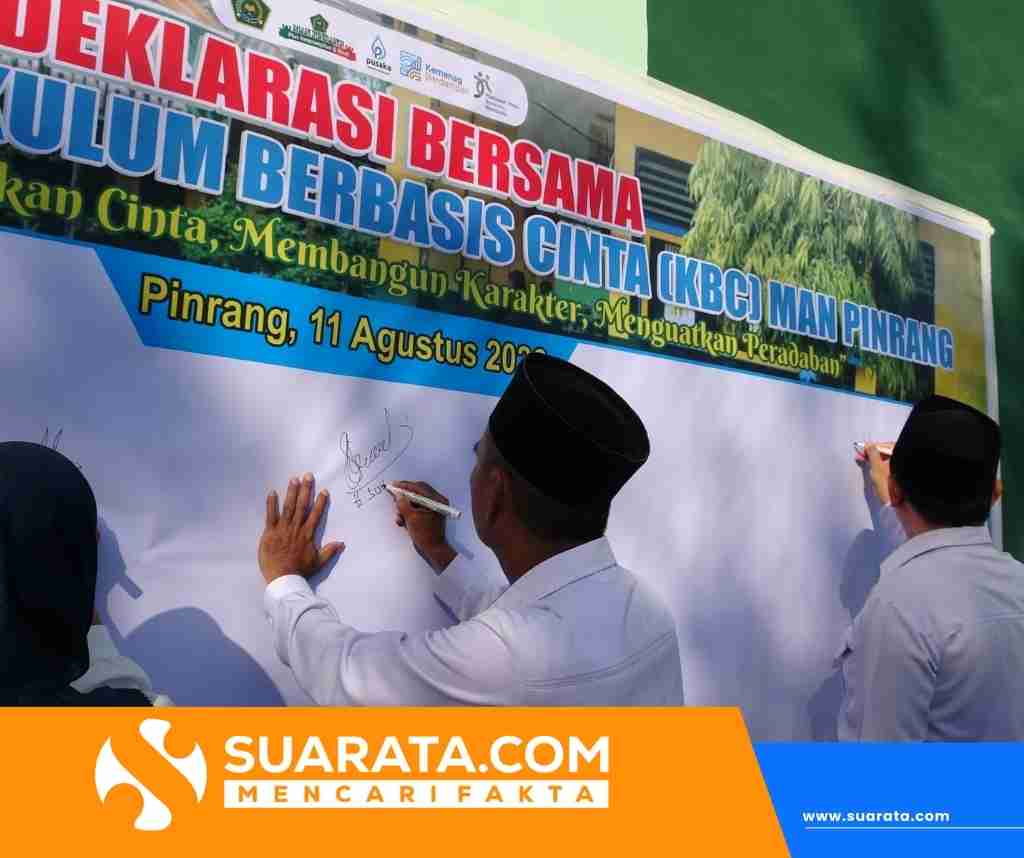 Implementasi KBC Resmi Dimulai, MAN Pinrang Bangun Madrasah Penuh Kasih dan Kepedulian