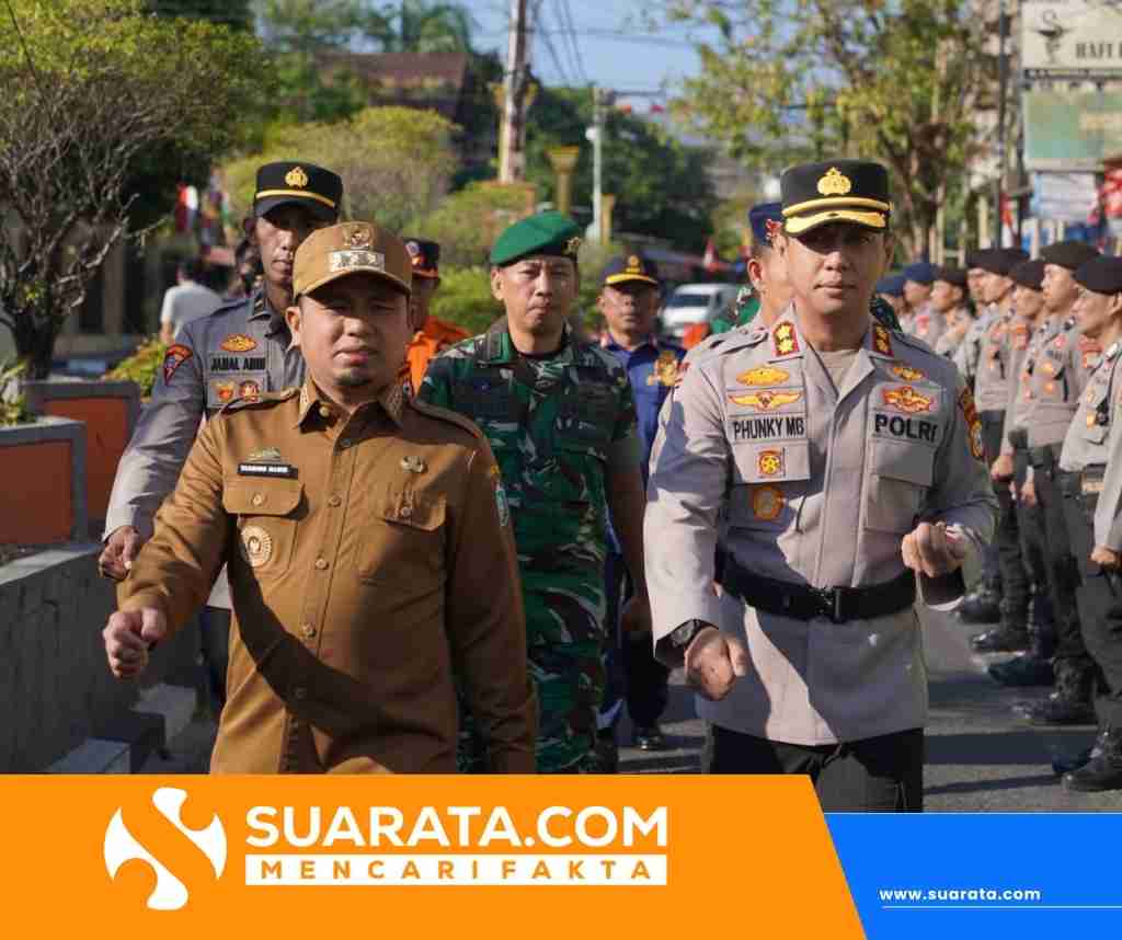 Antisipasi Karhutla, Wali Kota Parepare Pimpin Apel Gelar Pasukan