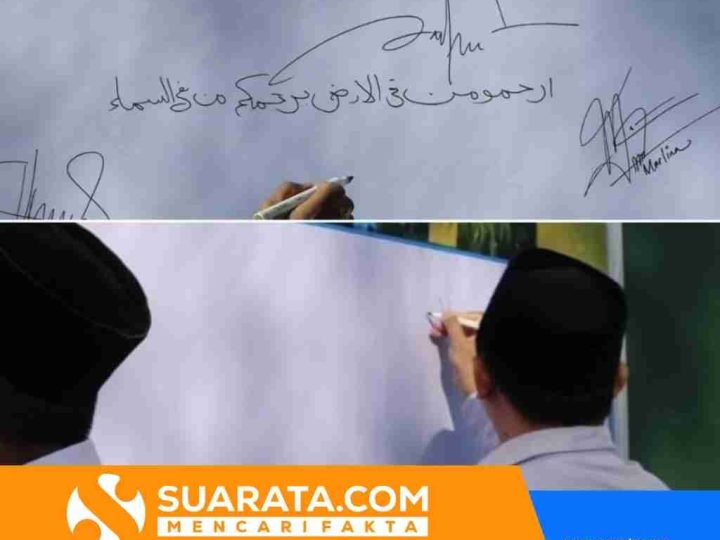 “Sayangilah yang di Bumi, Niscaya yang di Langit Menyayangimu”, Subair Wakamad Humas MAN Pinrang Teguhkan Deklarasi KBC