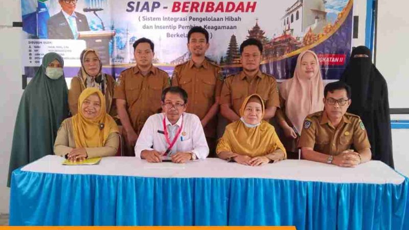 Permudah Pengurus Masjid Akses Dana Hibah, Kabag Kesra Luwu Utara Perkenalkan Inovasi SIAP-BERIBADAH