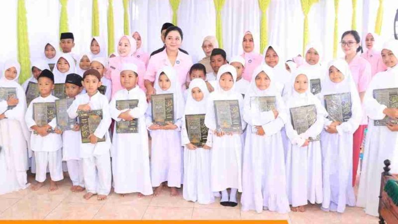 Ketua Bidang Keagamaan PP YKB Kunjungi TPQ Nurul Ikhlas Polres Majene